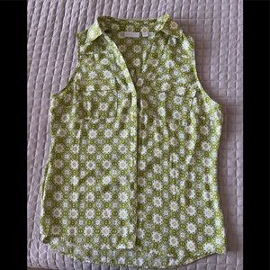 Sleeveless blouse